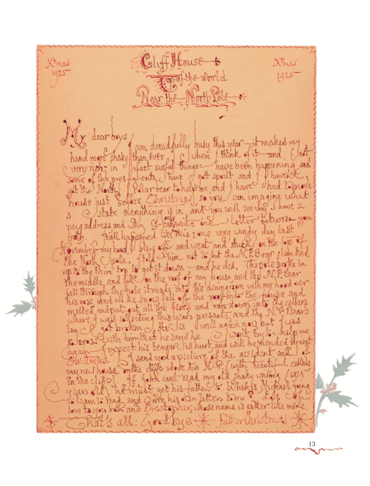 Letters of Santa Claus